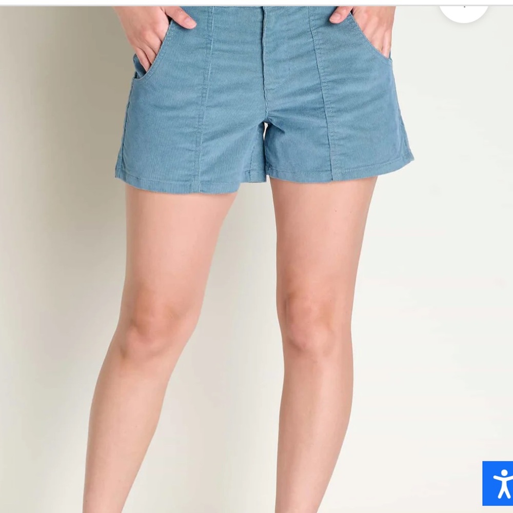 Toad & co. maroon cotton shorts